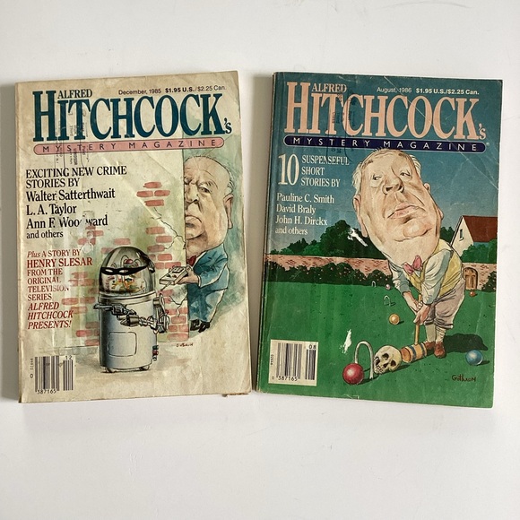 🛍️$5 Add-on🛍️ 80s Hitchcock magazines - Picture 1 of 6